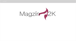 Desktop Screenshot of magazin-2k.cz